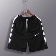 Seluar Pendek Lelaki Nike Sports Shorts Seluar Pendek  Basketball Celana Kecergasan Yang Longgar Dan Cepat Kering
