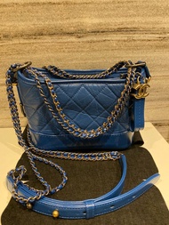 極新Chanel Gabrielle hobo small ( Blue ) 香奈兒 經典 流浪包 黑色 購自專門店 (藍色)