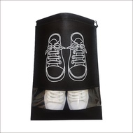 Travel Shoe Bag Shoe Organizer Storage Bag Drawstring Bag Sport Shoes Organiser Non Woven Beg Kasut 
