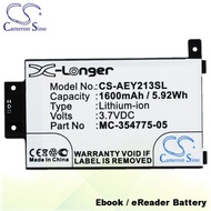 CS Battery 58-000049 / MC-354775-05 / S13-R1-D ebook Battery AEY213SL