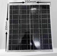 แผงโซลาร์เซลล์ monocrystalline solar cell  12V/18V  6W/10W15W/20W/30W