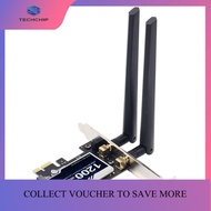 TECHCHIP-1200Mbps Dual Band Wireless PCI-E Adapter WiFi Wlan Card 802.11ac Desktop Wifi PCI Express