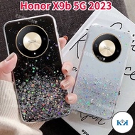 KK Honor X9b 5G 2023 Glitter Starry Casing For Honor X9b X9 X 9B HonorX9b X 9 B X9a 4G 5G 2023  Prot