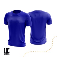Baby Blue Plain Microfiber Jersey Plain T-Shirt Assorted Color | Jersi T-shirt Microfiber Kosong (UNISEX)