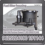9625224180 191144  Fuel filter housing for Ranch19D Xsara Berlingo Peugeot 206 306 Partner Expert 1.