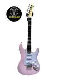 Clifton Stratocaster Electric Guitar PINK (Free Setup) GUITARLINE