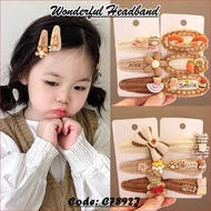 Korean Kids Hair Pin Hair Clip【3 Design 3pcs/pkt】C7892J