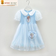 Frozen Princess Elsa Dress For Kid Frozen Dress For Kids Girl Baju Elsa Frozen Dress Kids Baju Princ