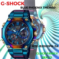 G-SHOCK BLUE PHOENIX-THEMED MTG-B2000PH-2A