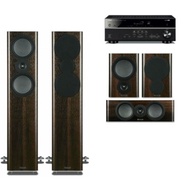 Yamaha RX-V385 + Mission QX-4 5-channel speaker (QX2/QXC)