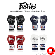 นวมมวยไทย แฟร์เท็กซ์ รุ่น BGV9 Fairtex Boxing Gloves - Heavy Hitter's Gloves "Mexican Style" Unisex Single Color