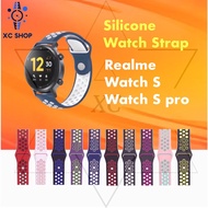 Compatible for Realme watch S 2 3 pro replacement strap silicone band watch Smartwatch tali jam realme watch 2 pro CC