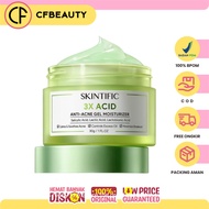 Skintific - 3X Acid Anti-Acne Gel Moisturizer 30g | Moisturizing, removes acne scars, Exfoliating sk