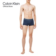 CALVIN KLEIN กางเกงในชาย Tonal Logo Micro ทรง Low Rise Trunk รุ่น NB4055 PPK - สีกรม
