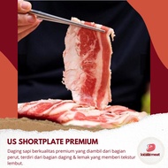 Premium Us Shortplate Daging Sapi Slice 500gr