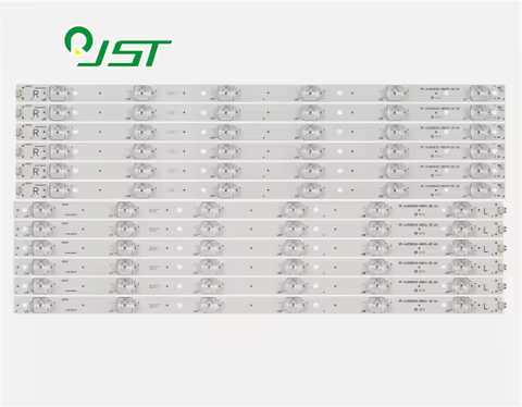 New 5pcs/Kit LED Strips for 49 TV LC-49CUG8052 LC-49CUG8052E LC49CUG8052 LC49CUG8052E RF-AJ490E30-12