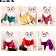 Baju Raya Kucing 2024 Unisex Cat Clothes Melayu Sedondon Jantan Betina Comel Songkok Tanjak