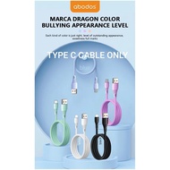 (TYPE C CABLE ONLY) ABODOS 6A fast charging TYPE C CABLE (Random colour) TYPE C CABLE ONLY