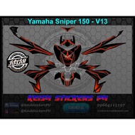 Decals for Yamaha Sniper 150 - V13