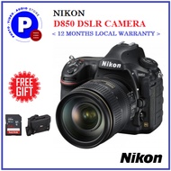 NIKON D850 DIGITAL SLR CAMERA (FREE 64GB SD CARD + CAMERA BAG ) (12 MONTHS SINGAPORE AGENT WARRANTY)