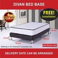 Divan Bed Base - Single size