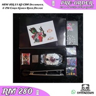 PREORDER VER 2.5 KO CSM Decadriver Deca Driver + 256 Cards Kamen Rider Decade