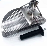 Sand Scoop กระพ้อตักทราย กระพ้อสแตนเลส พลั่วตักทรายสแตนเลส ส่งจากไทย ด่วน 1-2 วัน พลั่วเครื่องตรวจจั