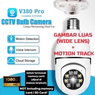 NEWEST - V380 Pro Bulb Cctv Ip Camera 8 Mp wifi wireless Rotatable/