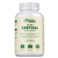 Cortisol Supplements 10-In-1 Cortisol Reducer with Magnesium Ashwagandha L-Theanine Rhodiola Lower C