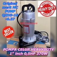 Heavy DUTY Submersible Pump 0.5HP-0,33HP 1"inch Submersible Pump MC 250-370 Watt stainless satellite