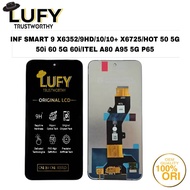 LUFY - Lcd Touchscreen Infinix Smart 9 X6352 Smart 9Hd Smart 10 10+ X6725 Hot 50 5G 50i 60 5G 60i It