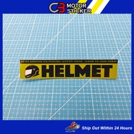 HELMET STICKER MOTOR / M294