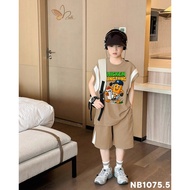 NB1075.5 - Dynamic Brown Chicken Tung Tung Boy Suit - BeBoong