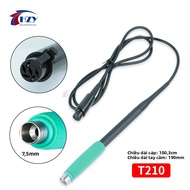 HZY T210/T245 Bộ Hàn Tay Cầm Tương Thích 3/6 Lỗ C210 C245 Đầu Hàn Tay Cầm Điện Mỏ Hàn Dụng Cụ