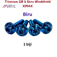 Titanium Skru Xmax Windshield IT SALAYA Grade GR5