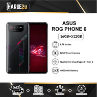 Asus ROG Phone 6 Gaming Smartphone (16GB RAM+512GB ROM) | Original Asus Malaysia