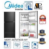 MIDEA MDRT307MTB28-MY GROSS CAPACITY 240L 2-DOOR INVERTER FRIDGE/REFRIGERATOR
