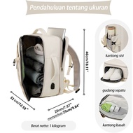 Hot Deals Nine Stars Jumbo Men's Waterproof Multi-Function Travel Backpack 17 Inch Travel Bag