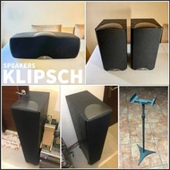 Klipsch / B2 Synergy Bookshelf Loudspeaker (Pair) / C2 Synergy Center Channel Speaker / F3 Synergy F