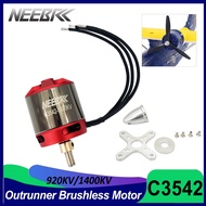 3542 920KV 1400KV Outrunner 2-4S Brushless Motor for RC FPV Drone Racer Fixed Wing Glider Plane Warb