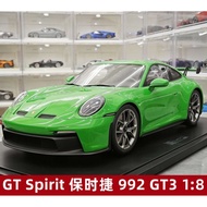 [Rijia Ready Stock] GT Spirit PORSCHE PORSCHE 911 992 GT3 Car Model 1: 8