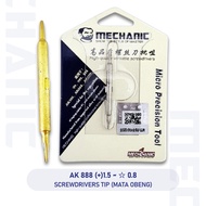 MATA MECHANIC Screwdriver Bit AK 888 (+)1.5 ~ 0.8 Original (Special Price)