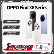 OPPO Find X8 Series Dimensity 9400  6.59 / 6.78 inch  120Hz AMOLED 5910/5630mAh 80W Charging OPPO Fi
