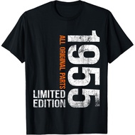 Men's cotton T-shirt Vintage 1955 70th Birthday Gifts Men Women 70 Years Old T-Shirt