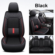 Toyota Wigo 2023 Car Seat Cover - 5-Seat Full Set/Leather+Ice Silk/Breathable Waterproof