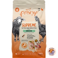 Pramy Supreme (ขนาดใหม่ ถุงซิปล็อค) อาหารเม็ดแมว เกรดพรีเมี่ยม สำหรับแมวทุกช่วงวัย ขนาด 2.8-3.2 กิโล