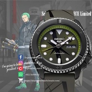 SEIKO 5 SPORTS x ONE PIECE Limited Edition 索隆 ZERO SRPH67K1 (原價: $3480) 100% 全新 持商業登記|正品正貨 一年保修「折扣請P