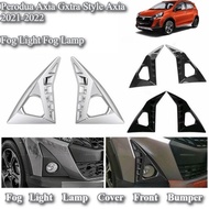 Perodua Axia Gxtra Style 2021-2022 Car Fog Light Frame Cover Garnish Accessories Axia 2021-2022 Acce