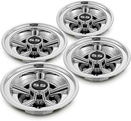 Golf Cart Accessories Wheel Covers Hub Caps for Yamaha/Club CAR/EZ-GO Par Car 8" (Set of 4) (Silver)