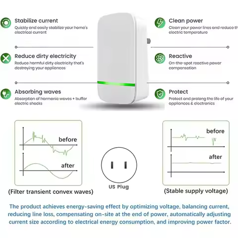 A75K 3pack Power Saver Energy Saver,Ecovolt Pro Energy Saver, 90v-250v 30kw Eco Volt Pro Electricity